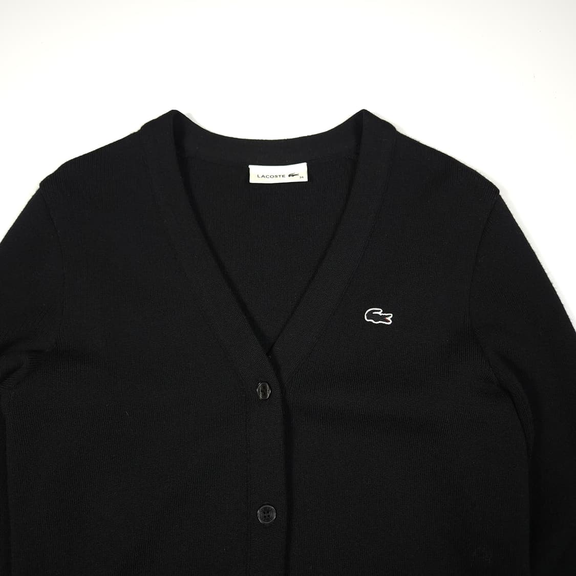 라코스테 가디건 블랙 상품이미지2