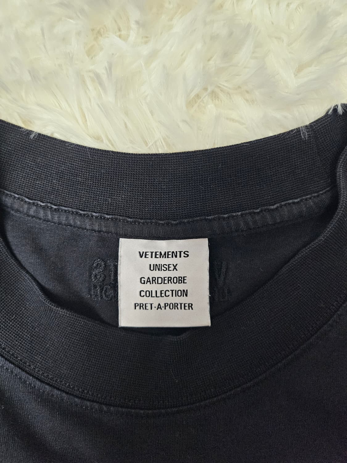 베트멍 체스트 로고 프린팅 반팔 티셔츠 M 상품이미지4