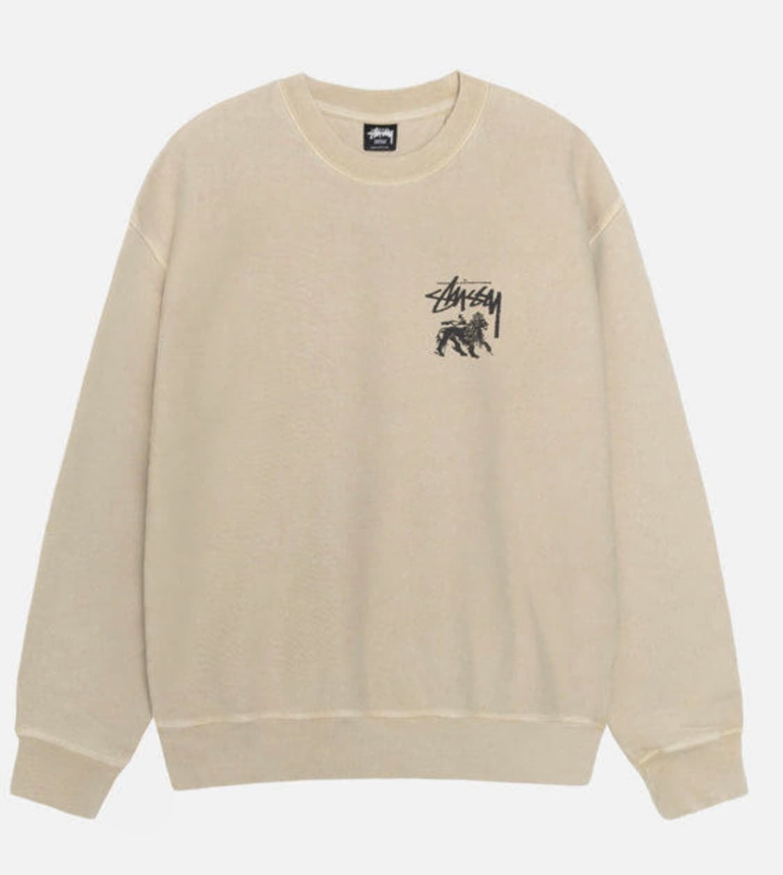 스투시  피그먼트 다이 라이언 맨투맨 상품이미지2