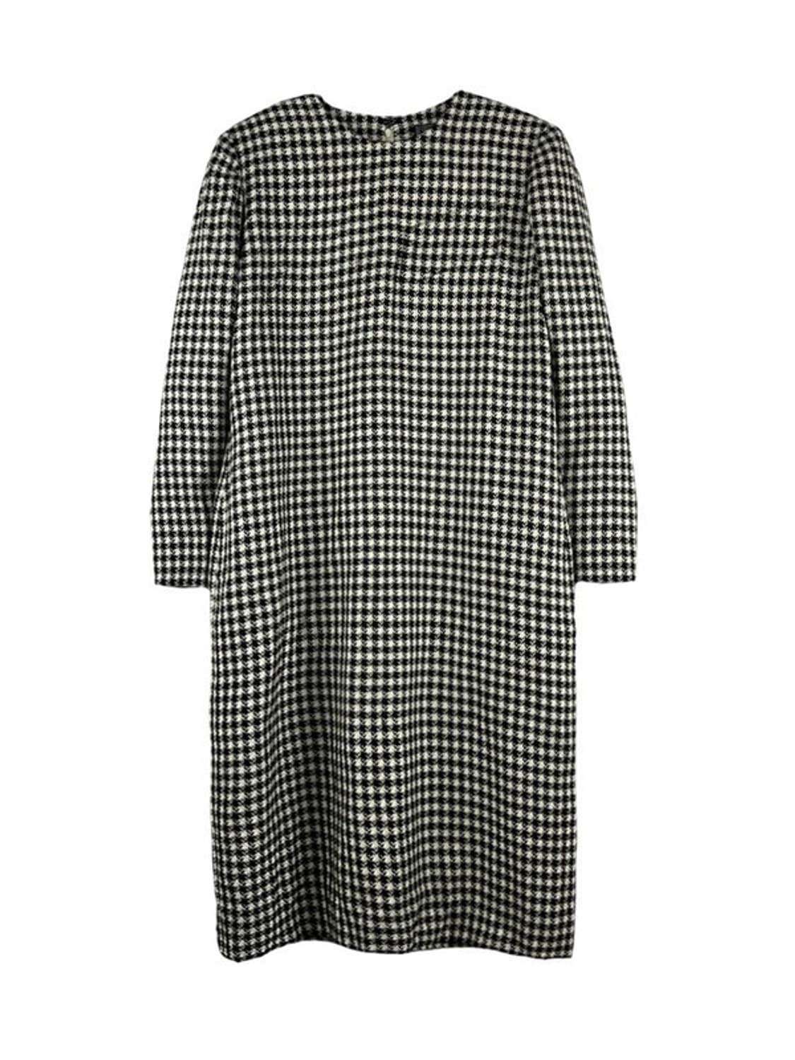[L] GIVENCHY 지방시 울100% 체크패턴 원피스 상품이미지1