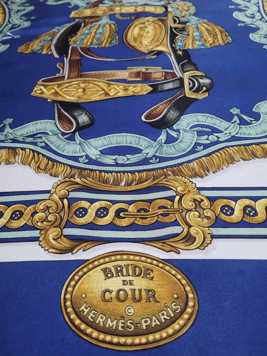 정품 에르메스 까레 실크 스카프 상품이미지7