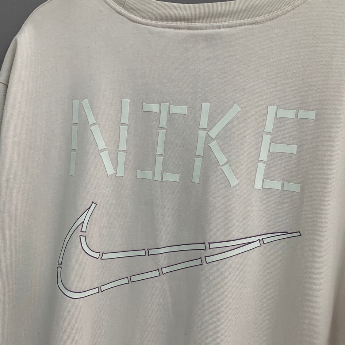 L 나이키 빅 스우시 프린팅 오버핏 반팔 드레스 원피스 상품이미지5