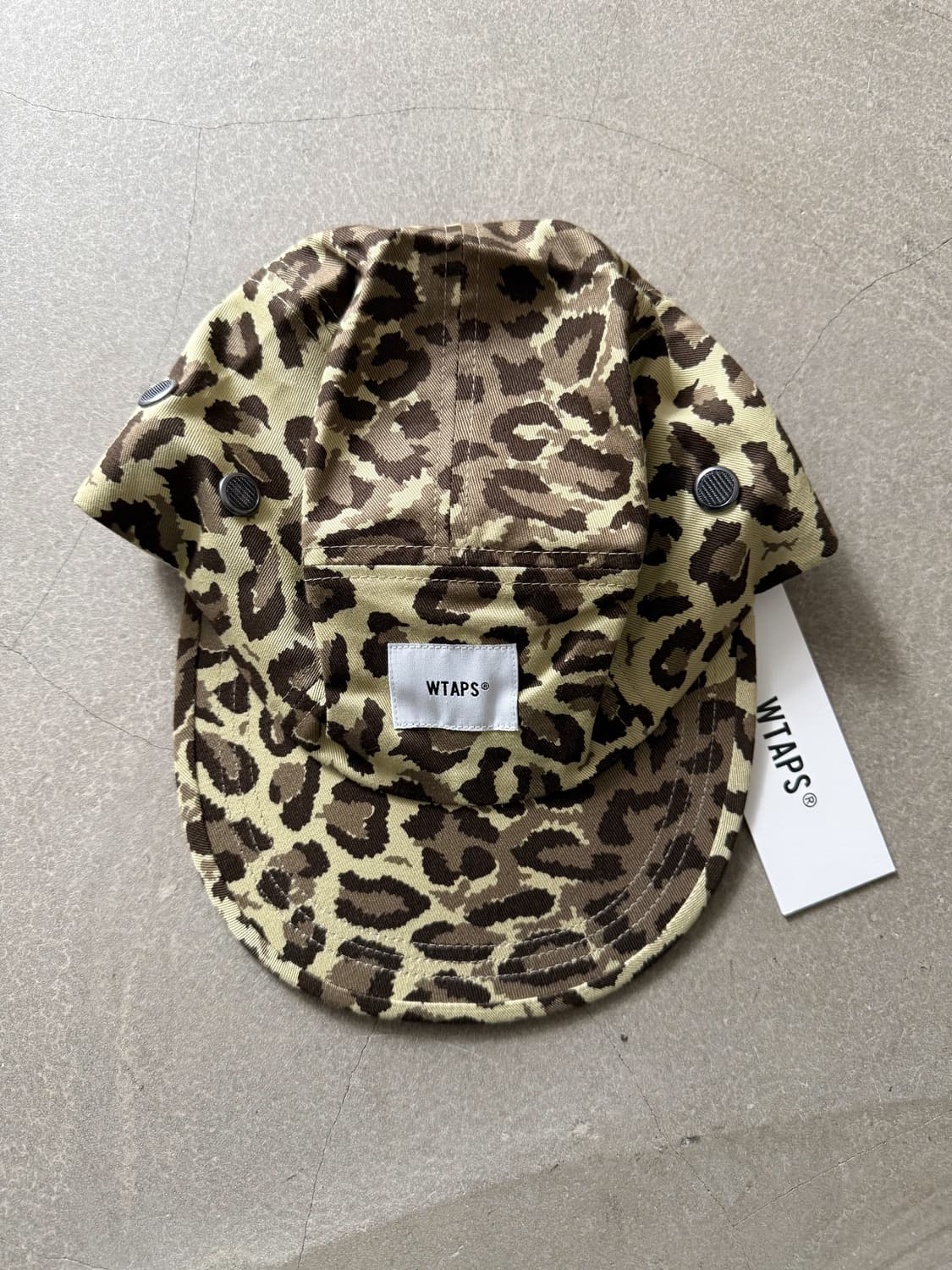 WTAPS 211HCDT-HT02 TWILL CAMO CAP 상품이미지1