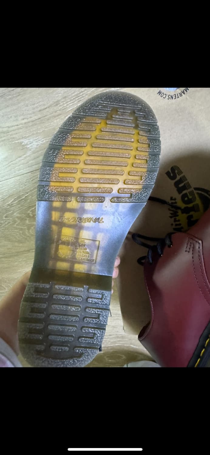 닥터마틴 체리레드 uk7 (260-265) 상품이미지5