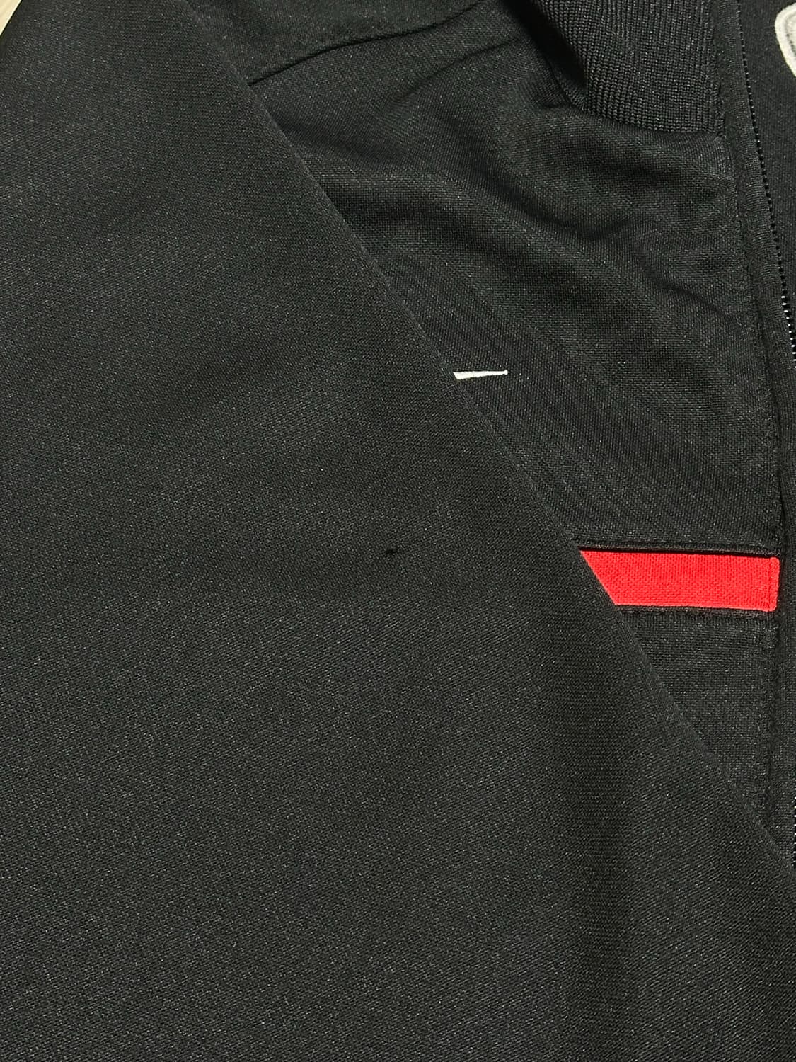 나이키 스우시 배색 트랙탑 져지 블랙 상품이미지4