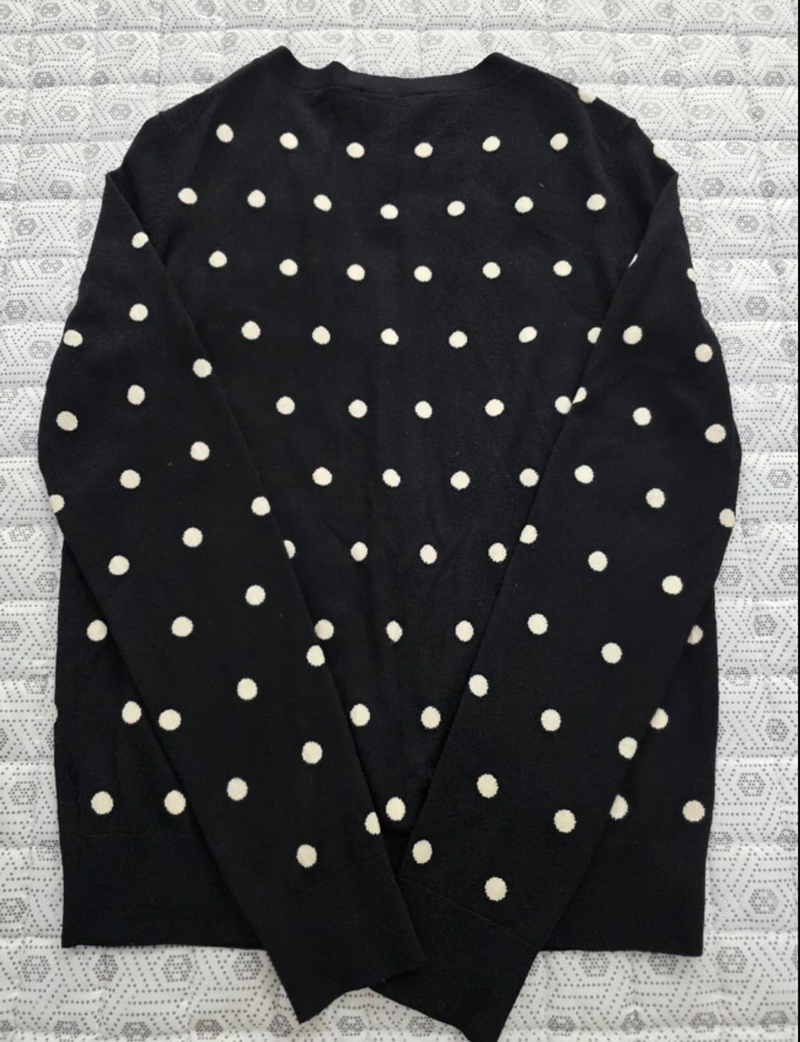 Theory 띠어리 폴카 도트 울 가디건 ~55 상품이미지2