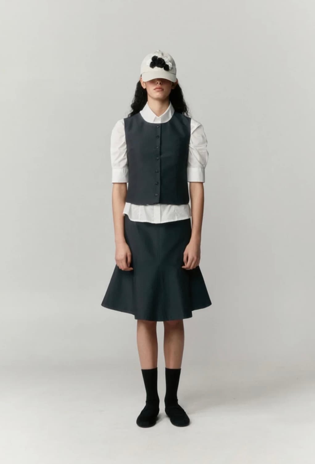 버뮬라 STRIPED BUTTON VEST (STRIPE) 상품이미지3