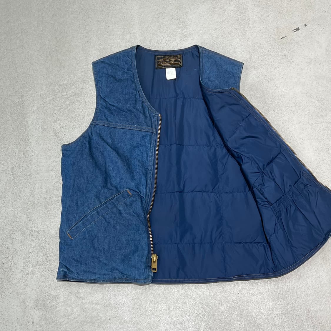 에디바우어 워크 데님 베스트 s10309 상품이미지3