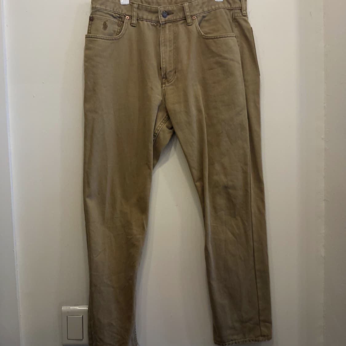 폴로 베이지 치노 팬츠 상품이미지2