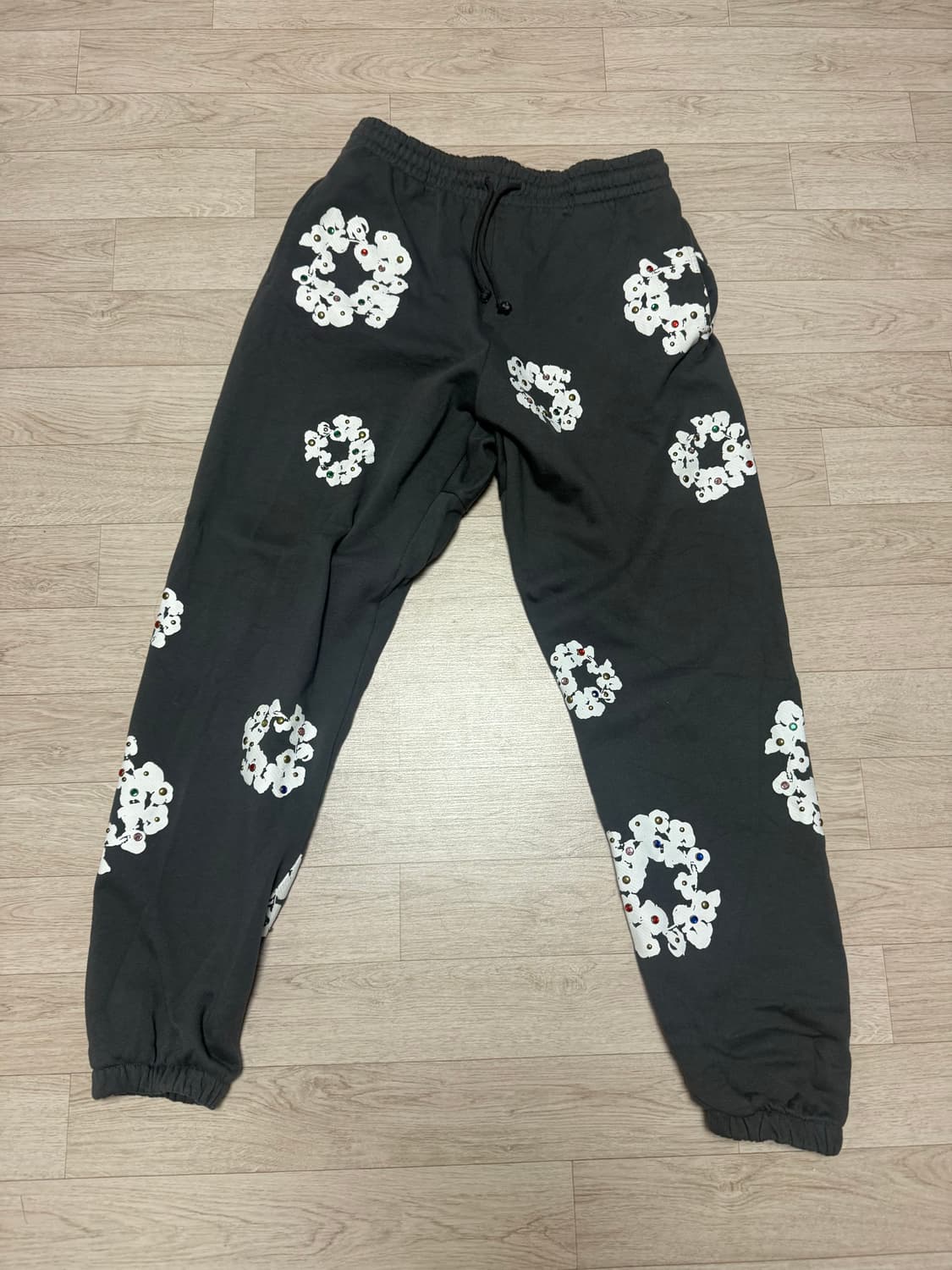 데님 티어스 스웻팬츠 상품이미지3