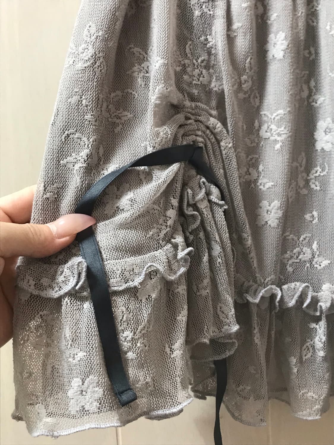 모리걸 시스루스커트 상품이미지2