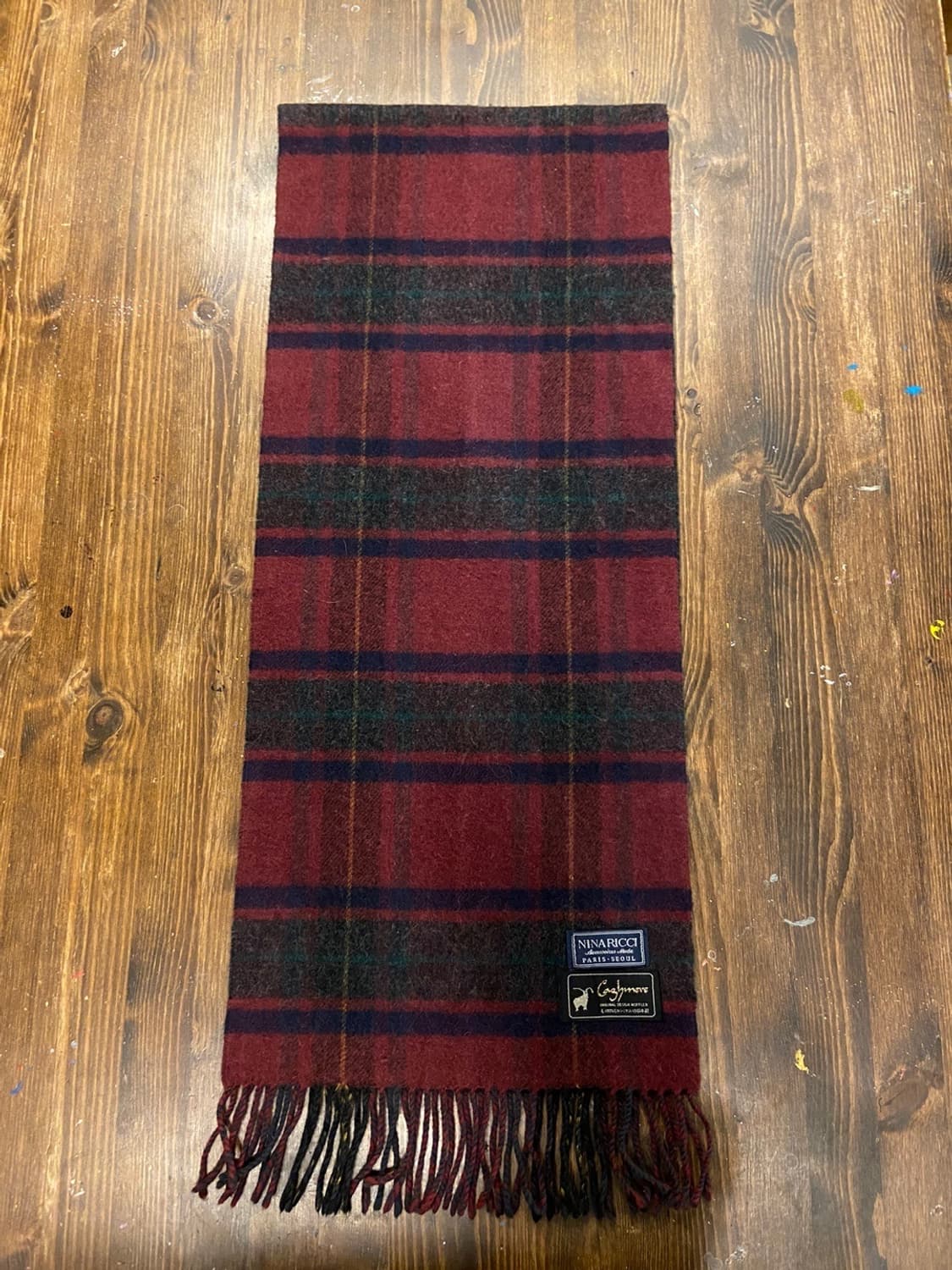 니나리치 캐시미어 투페이스 머플러  상품이미지2