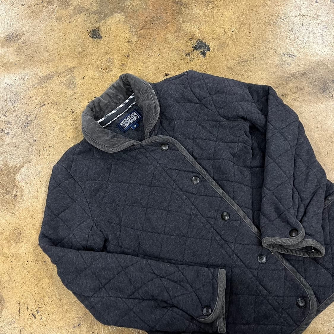 [정품/M] 폴로 진스 랄프로렌 퀼팅 자켓 차콜 b17 상품이미지1