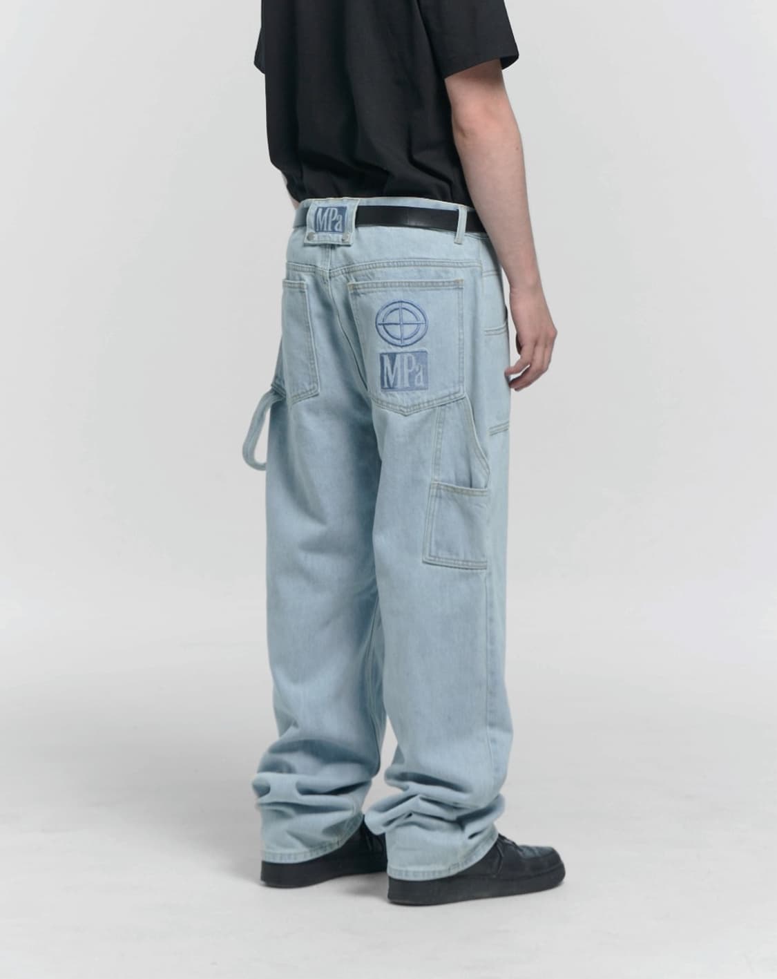 구매 M,L) 플라스틱프로덕트 페인터 데님 팬츠 상품이미지1