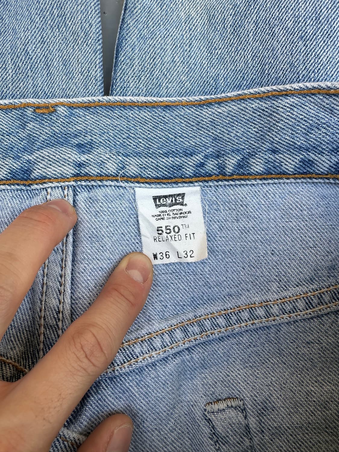 [리바이스] •Levi’s 550 Denim 상품이미지6