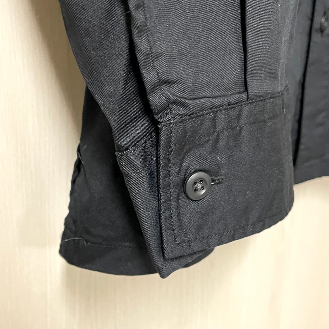 유니클로U/ 유틸리티 셔츠 블랙/ S 상품이미지5