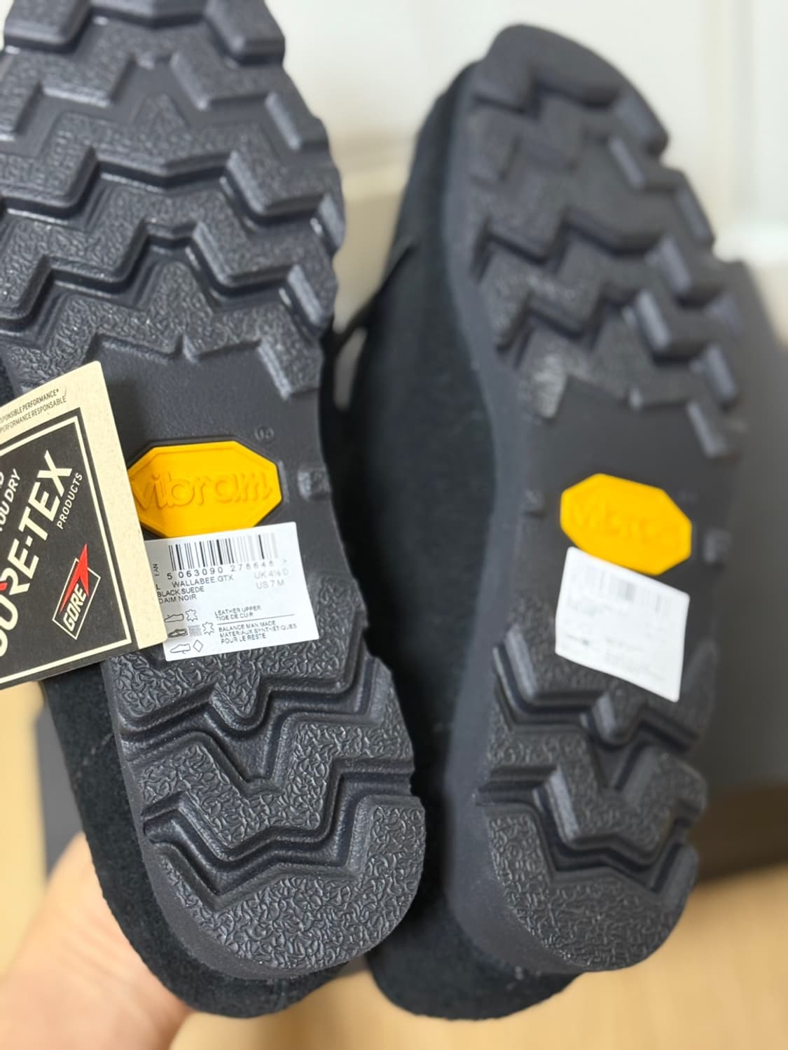 (새상품) 클락스 왈라비 고어텍스 uk4.5 블랙 상품이미지2