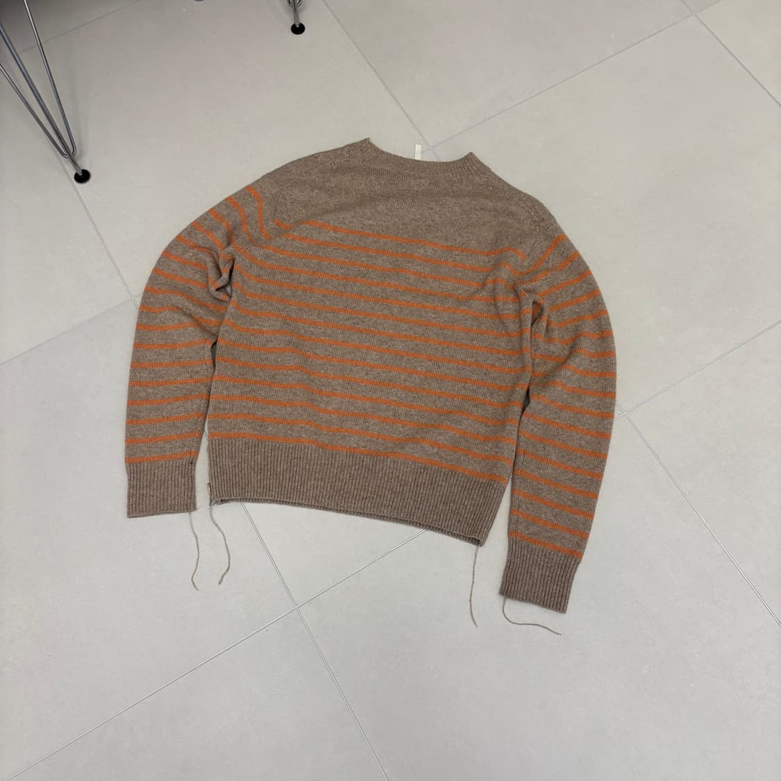 마수 버튼 니트 상품이미지2