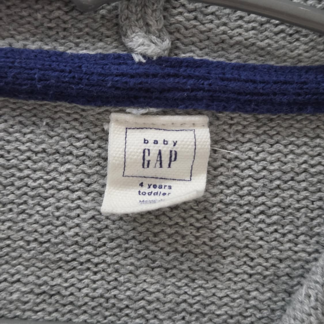 갭 베이비 후드 니트 가디건 4Y 상품이미지3