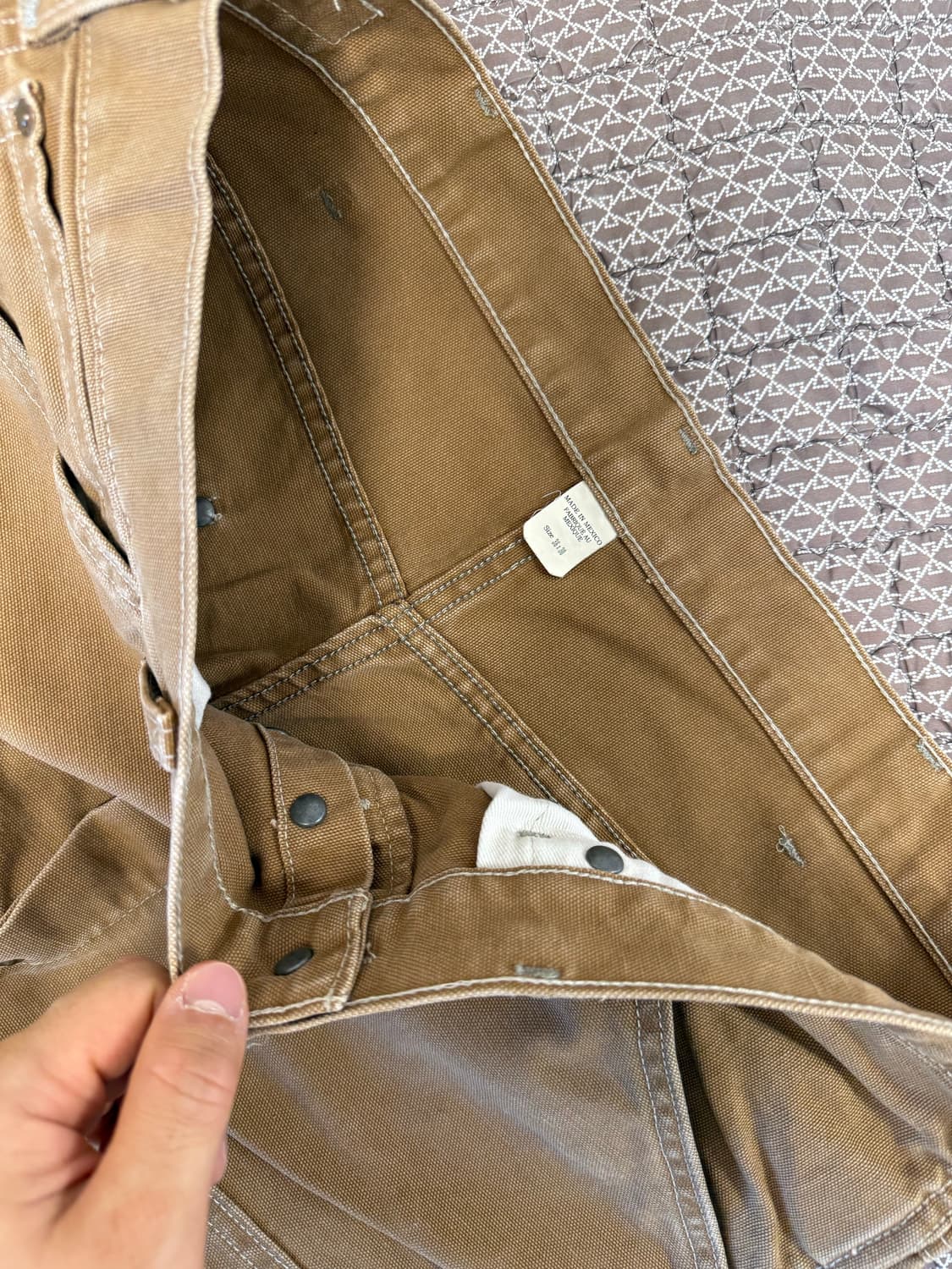 RRL 25ss 디스트레스 카펜더 팬츠 36*30 상품이미지3