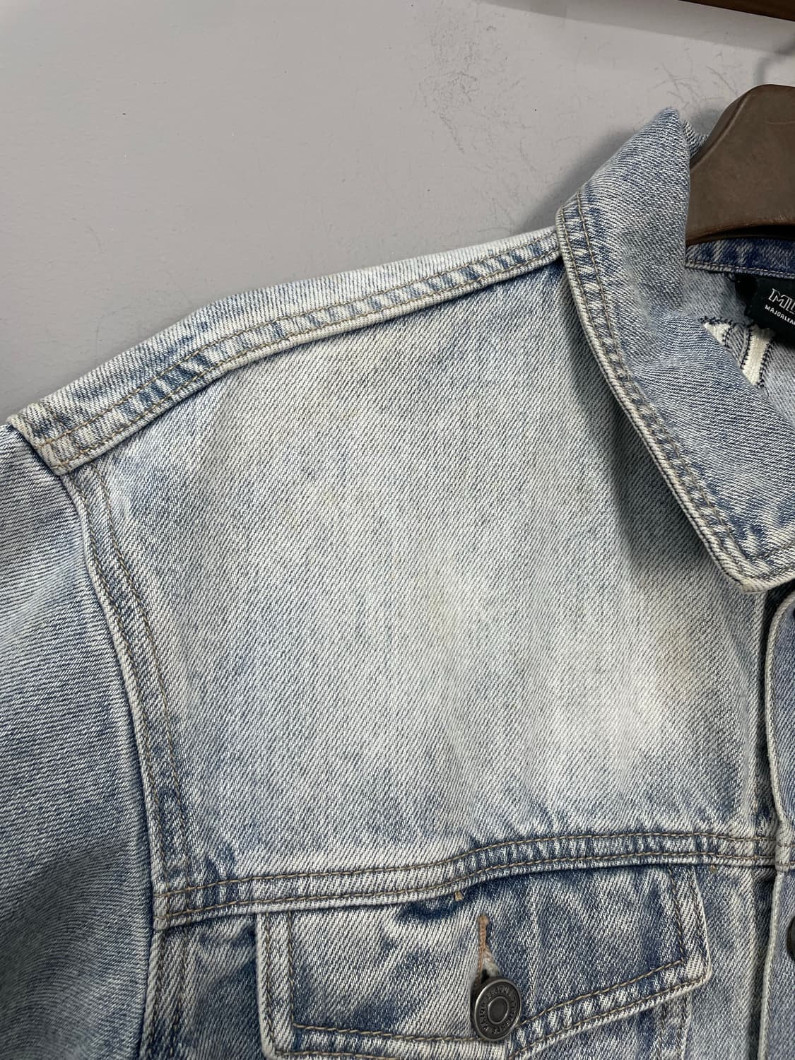 MLB 뉴욕 양키스 빅로고 데님 자켓 H952 상품이미지7