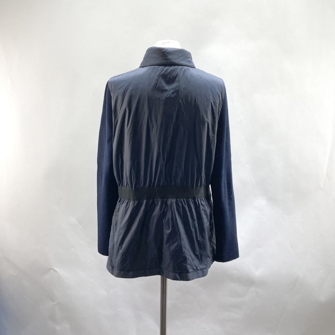 헤지스 여성패딩니트집업자켓 네이비 90  상품이미지3