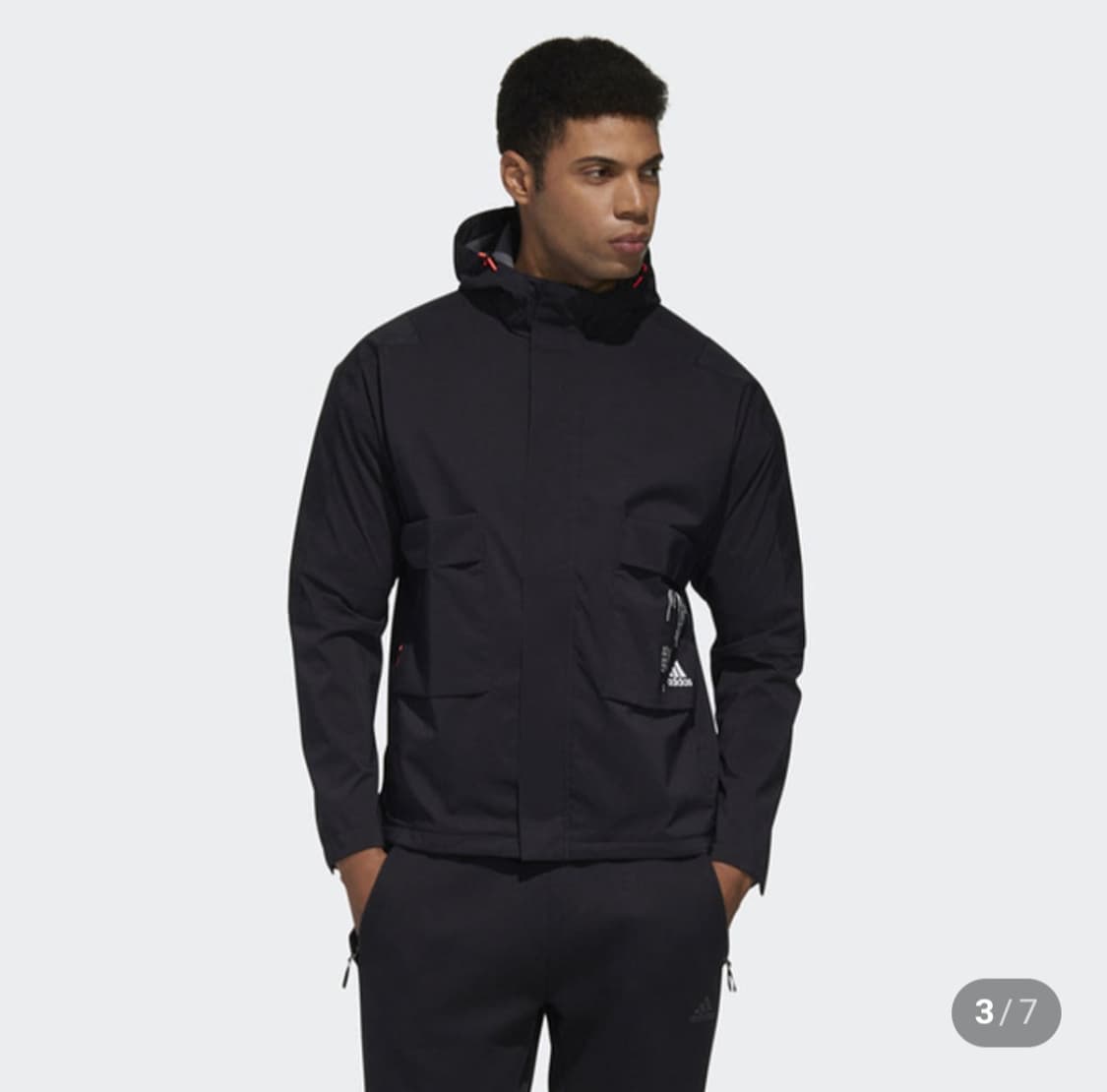 아디다스 퍼포먼스 공용 바람막이 자켓 M 상품이미지2