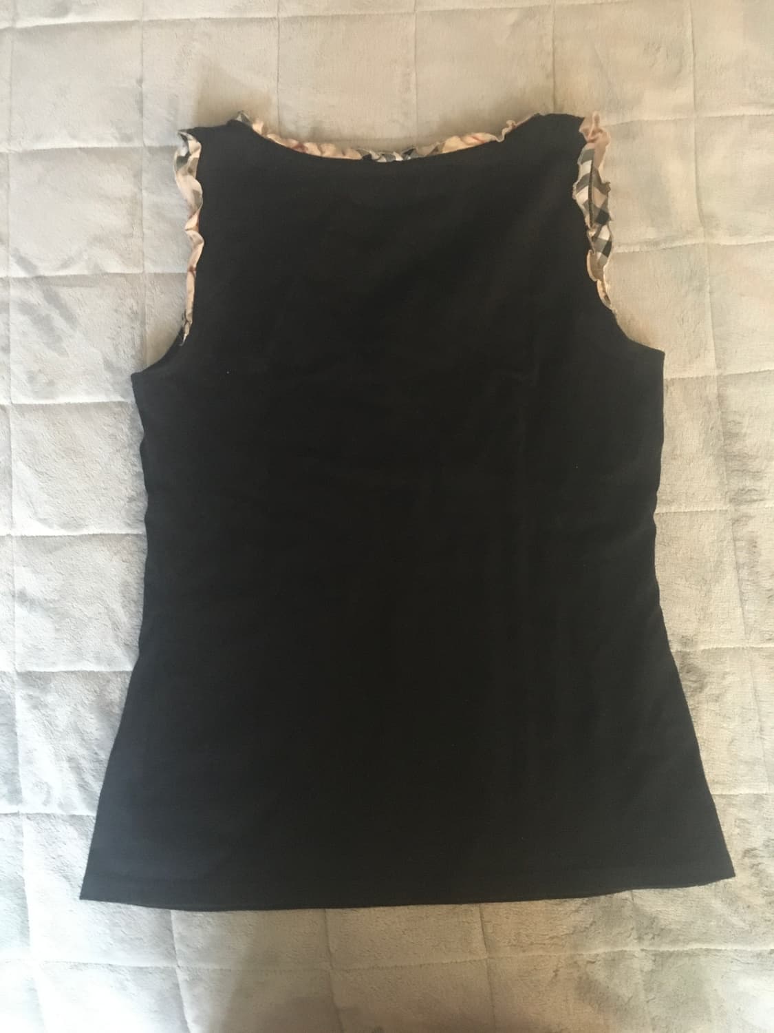 burberry 노바체크 슬리브리스 나시 상품이미지3