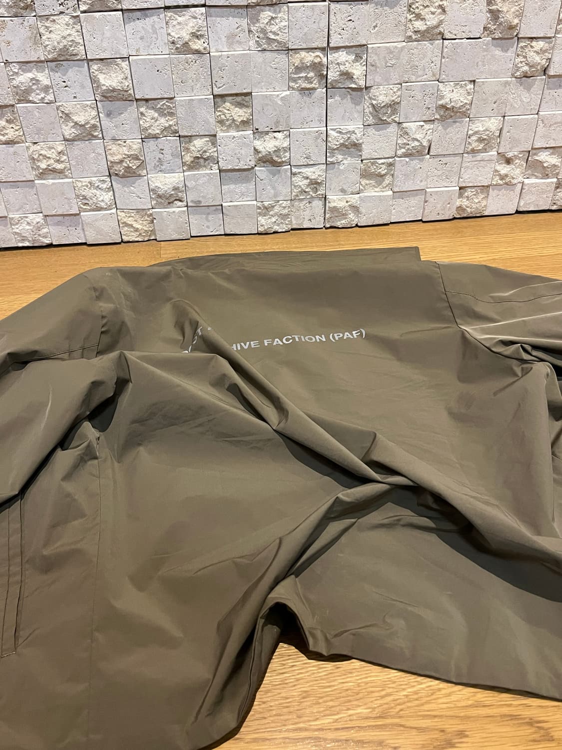 포스트 아카이브 팩션 8.0 코치 자켓 라이트(브라운)S 상품이미지6