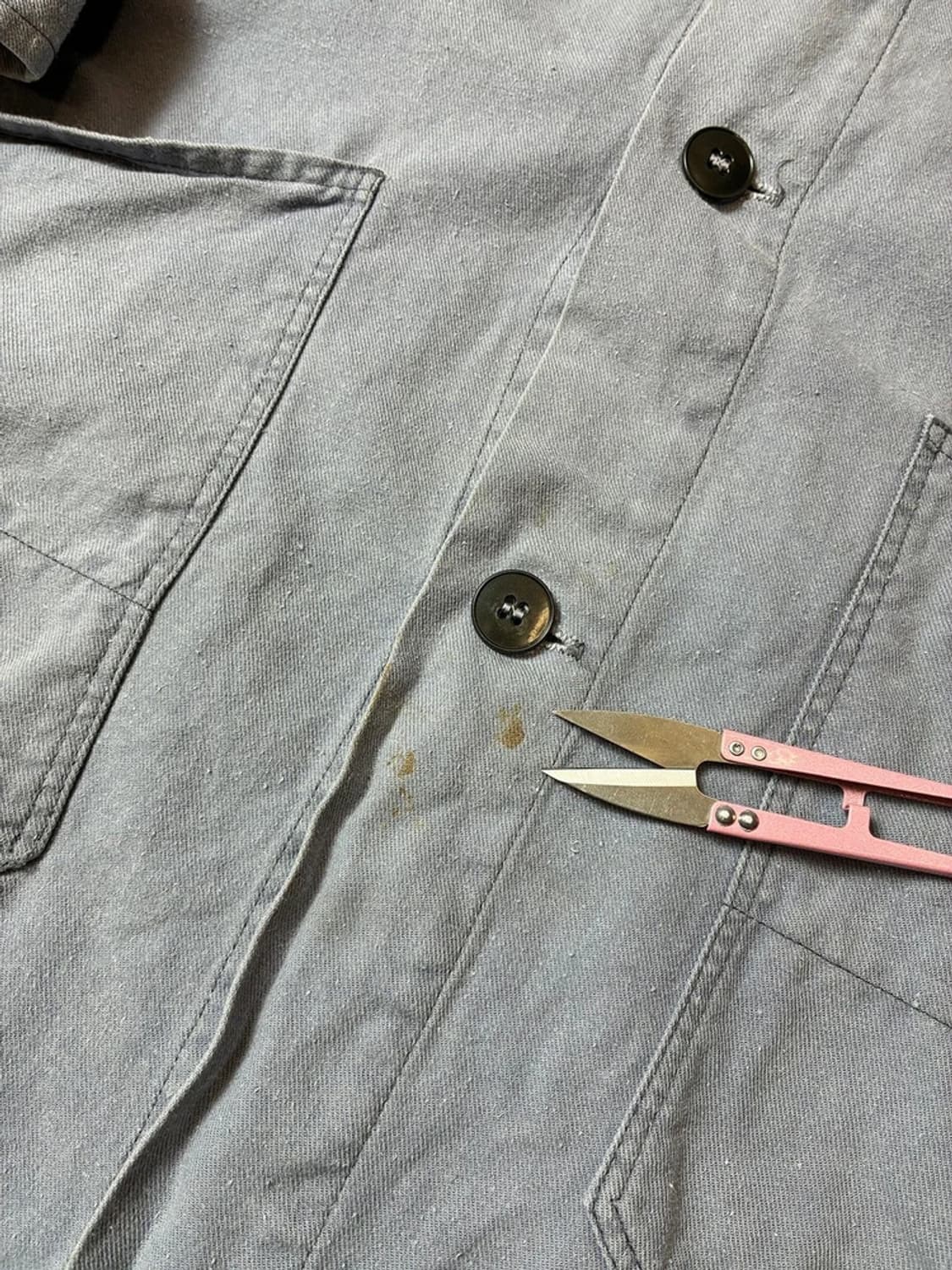 Selected 70s 프렌치 워크웨어 샵코트 PN7779 상품이미지5