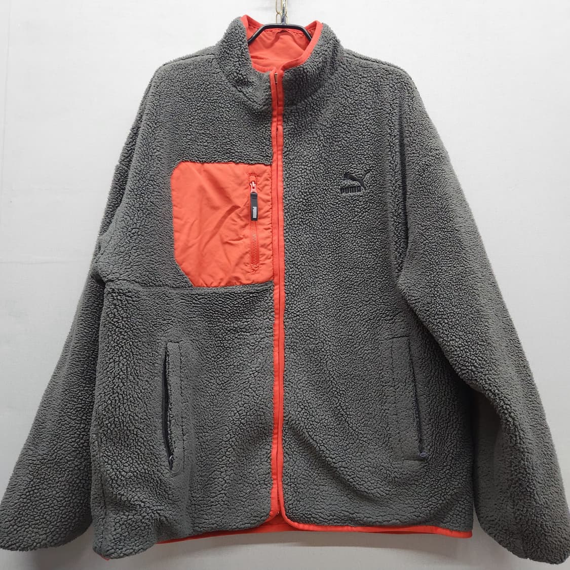 푸마 뽀글이/나일론 양면 집업 XL(2XL) 상품이미지1