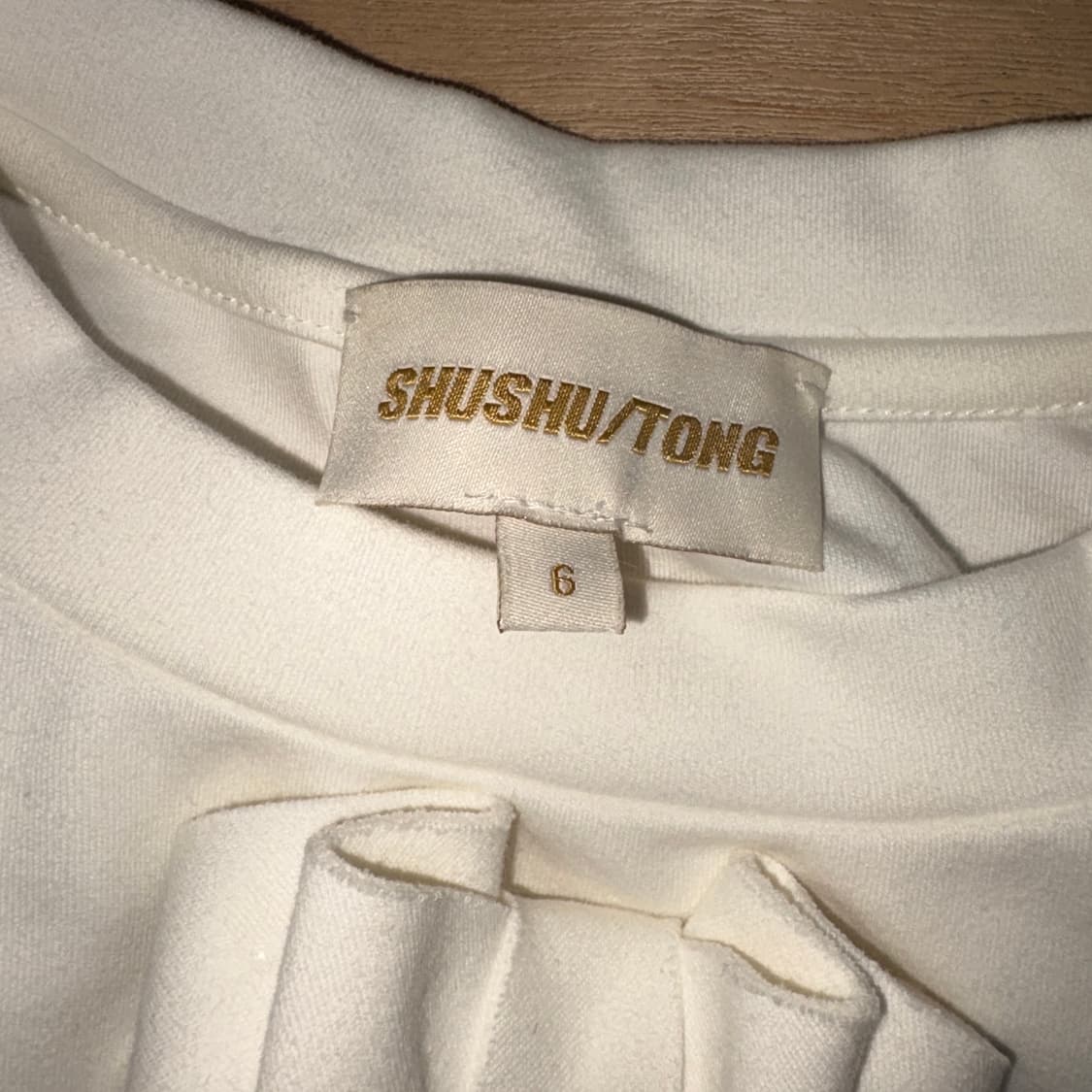 슈슈통 리본 반팔 티셔츠 상품이미지3