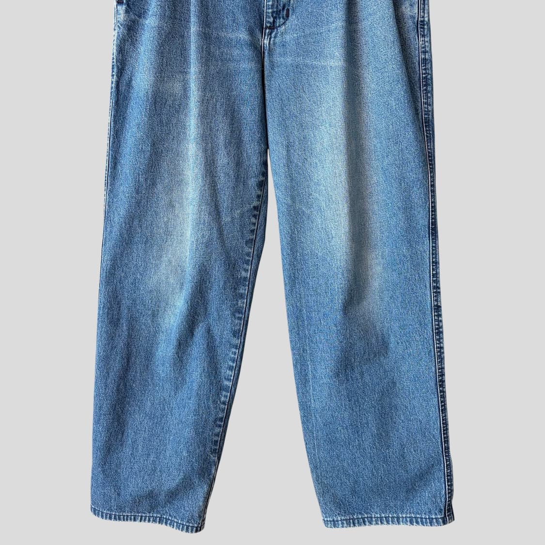 (34)80-90s JCPenney 투턱 와이드 데님팬츠 상품이미지5