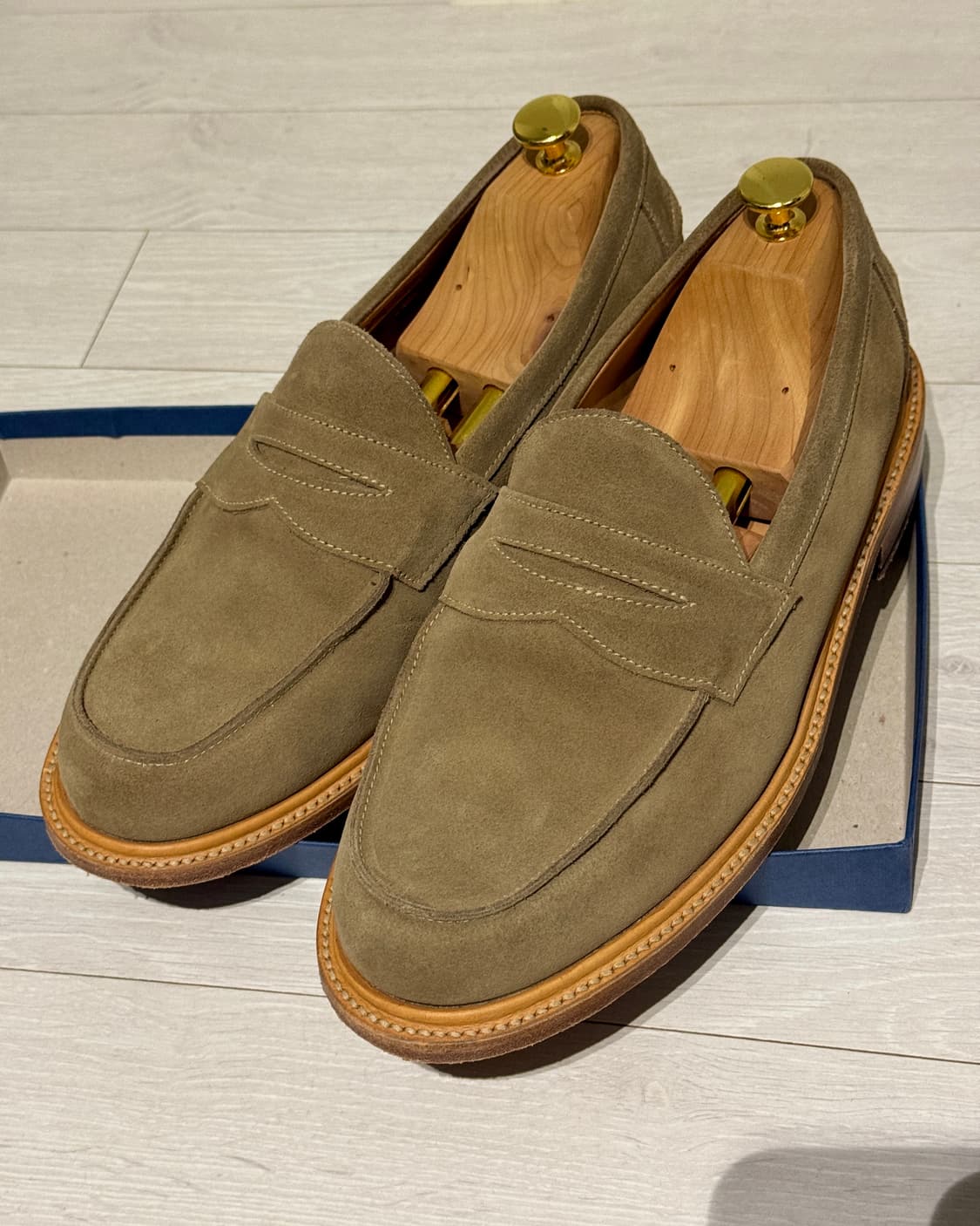 [UK8.5] 샌더스 페니로퍼 밀크쉐이크 🇬🇧 상품이미지1