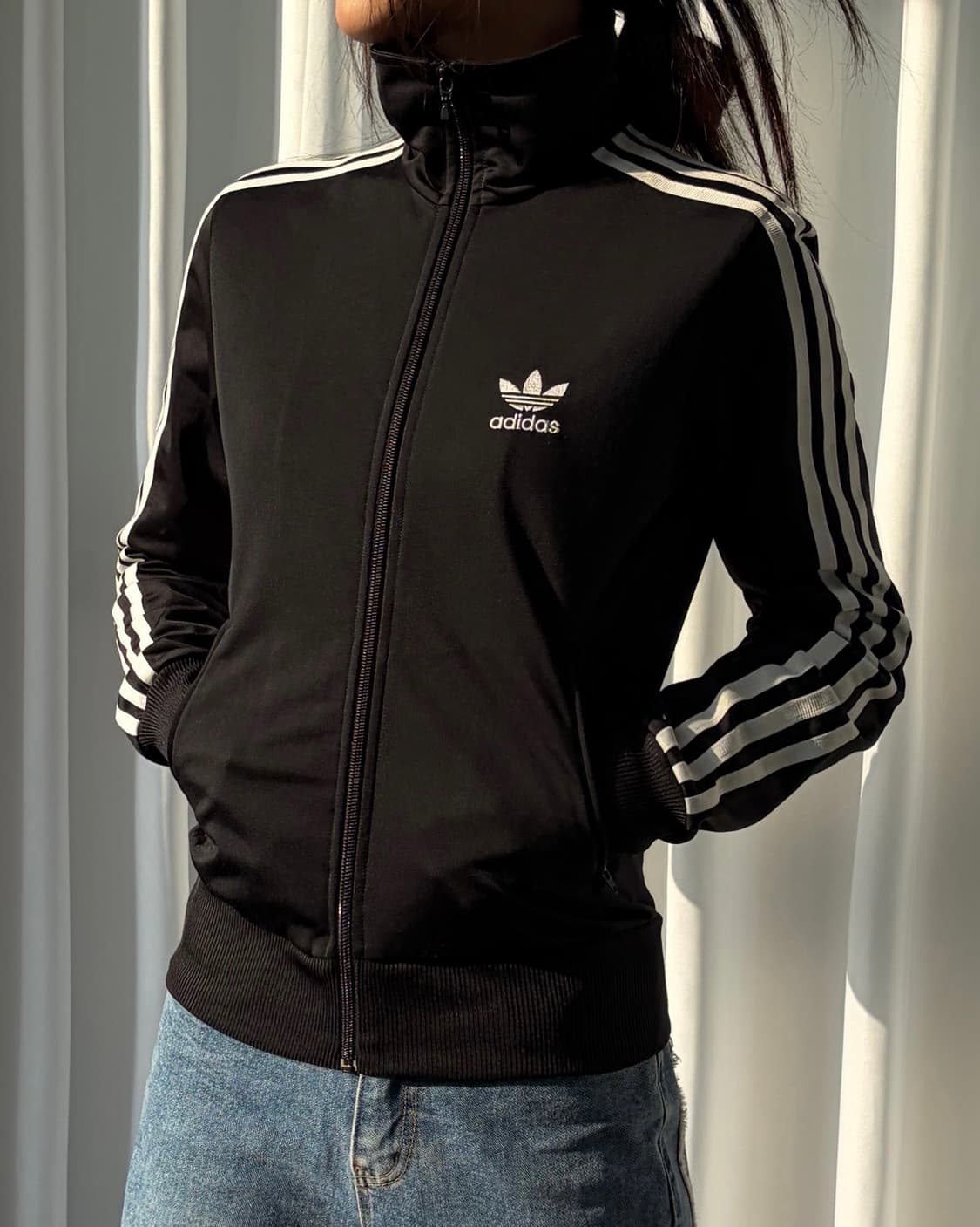 [XS]아디다스 파이어버드 블랙 트랙탑 져지 상품이미지1