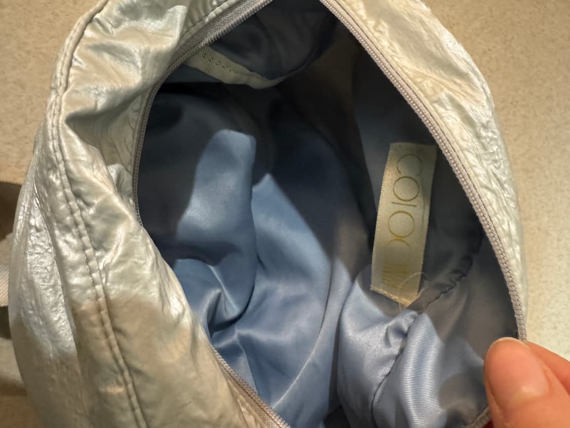 글로시 펌킨 백 실버 상품이미지4