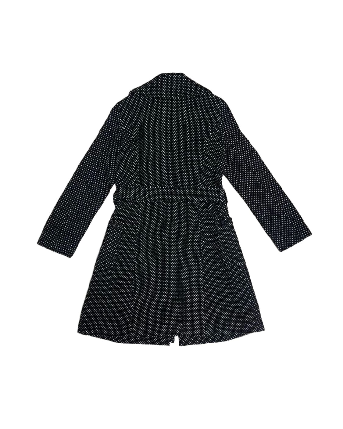 Dot Slim Trench Wool Coat 상품이미지4