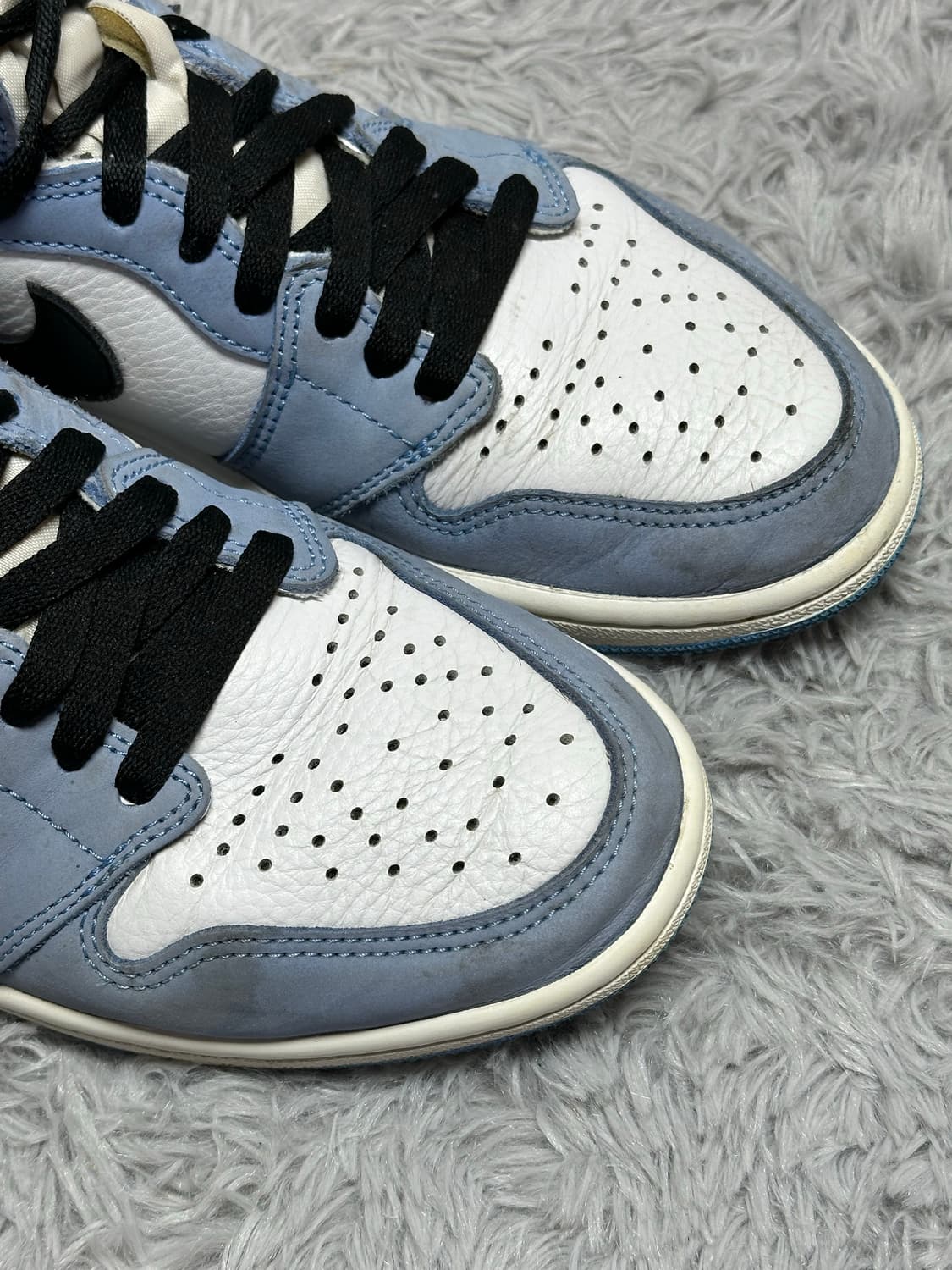 (260)조던1하이 OG 유니버시티 블루 풀박스 중고 상품이미지7