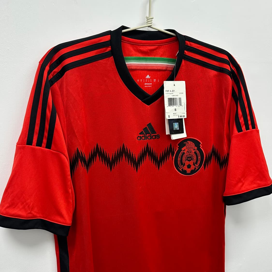 아디다스 멕시코 국대 13-14 어웨이 유니폼 새제품 해외S 상품이미지2