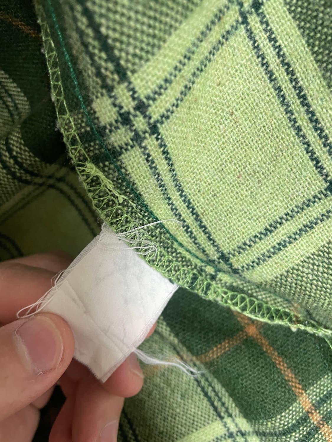 [S] 빈티지 80-90s stussy 스투시 울 플란넬 셔츠 상품이미지5