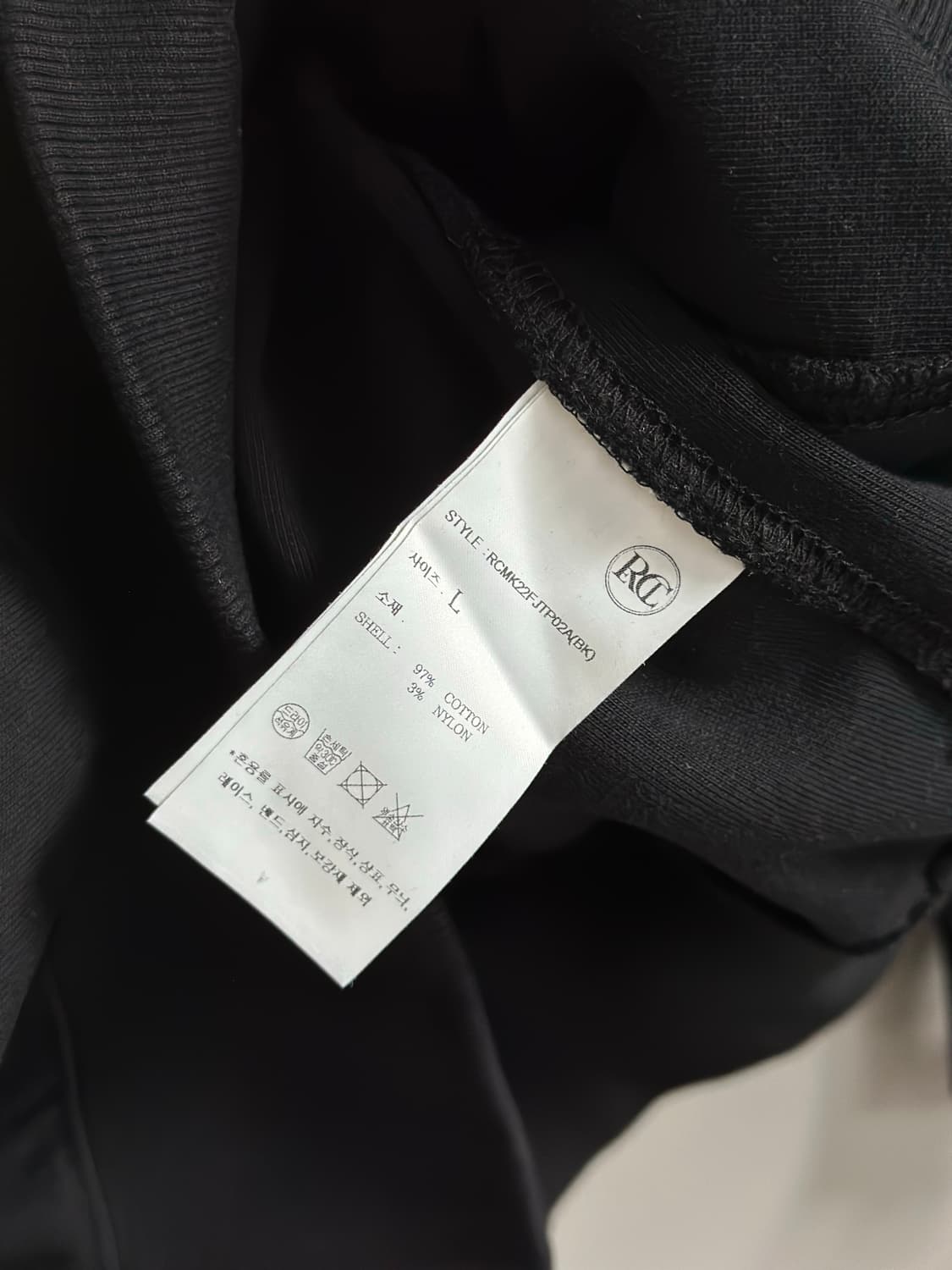 [L] 렉토 RC 백로고 패치 스웻셔츠 맨투맨 상품이미지5