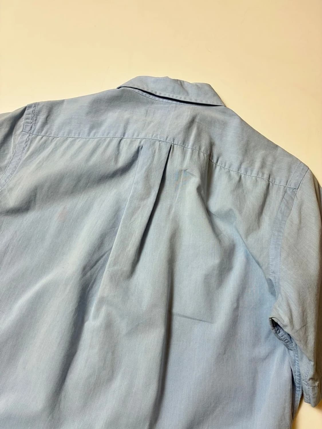 폴로 랄프로렌 00's 핑크 로고 자수 반팔 셔츠 PN9106 상품이미지5