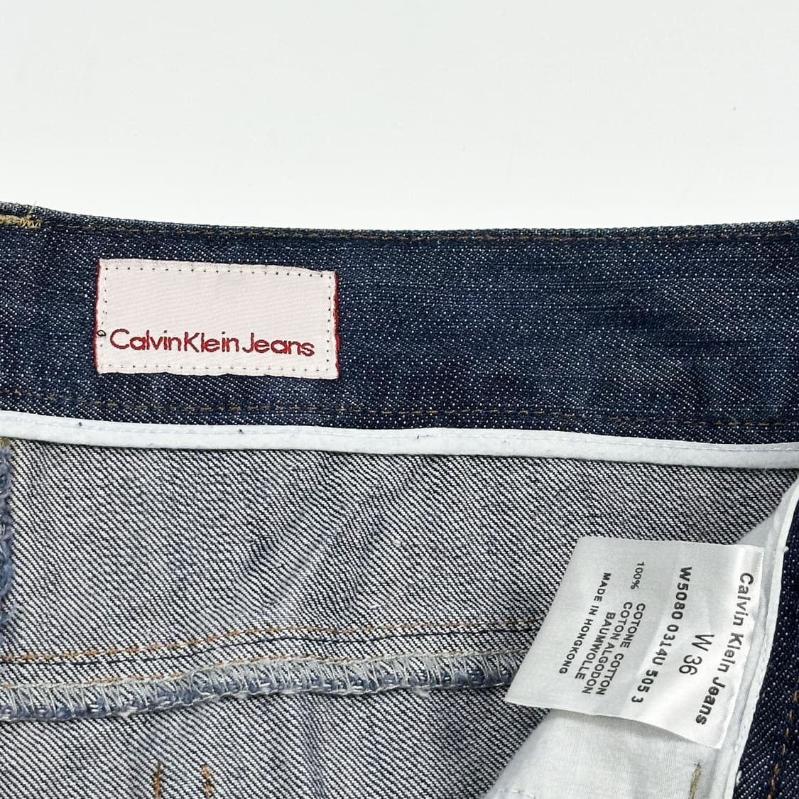 36 CK 캘빈클라인 루즈핏 와이드 데님팬츠 상품이미지5