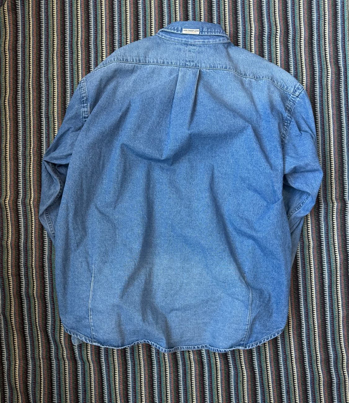 헤리티지플로스 데님 셔츠 상품이미지3