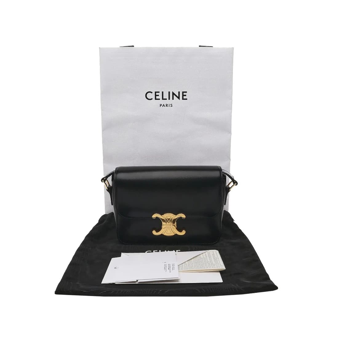 셀린느 트리옹프 틴 블랙 상품이미지5