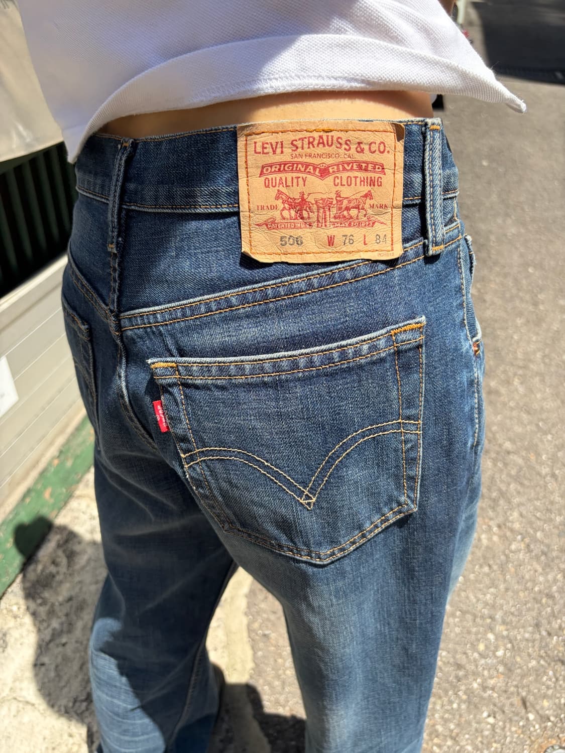 30) Levi‘s 506 스트레이트핏 인디고 데님팬츠 상품이미지6
