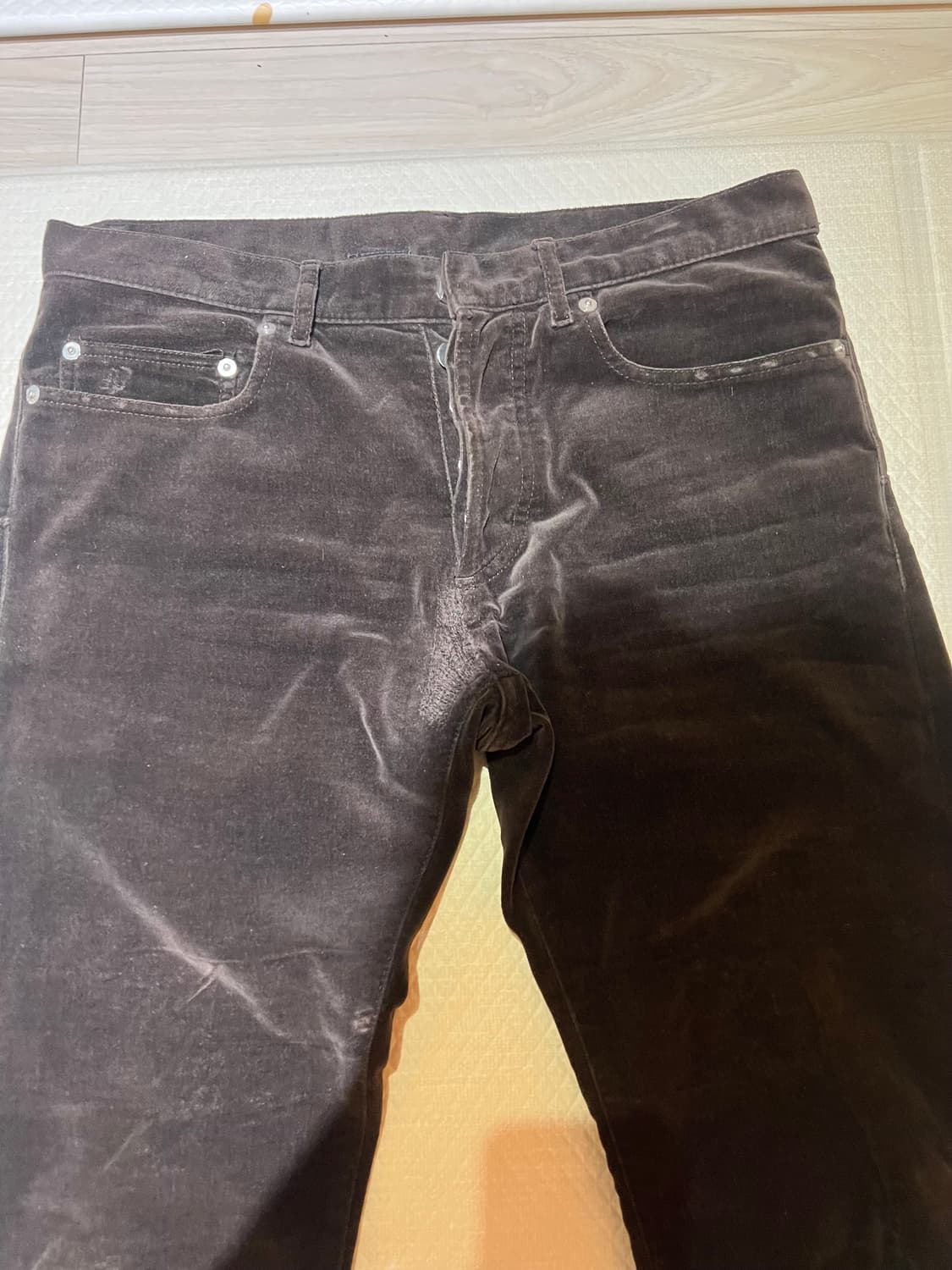 디올옴므 / 에디슬리먼 기 05fw 벨루어 팬츠 / 29 상품이미지4