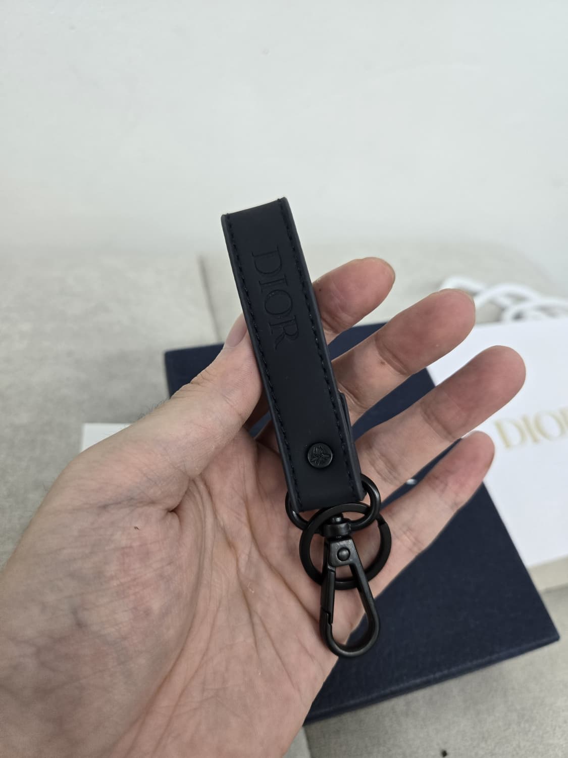 [보증서 정품]디올 로고 키링 상품이미지2