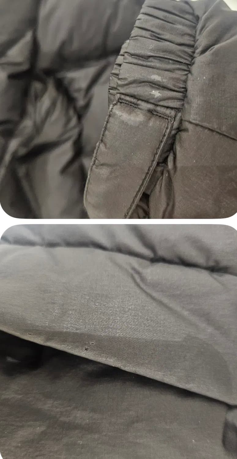 살로몬컨투어 다운 자켓 블랙L 상품이미지4