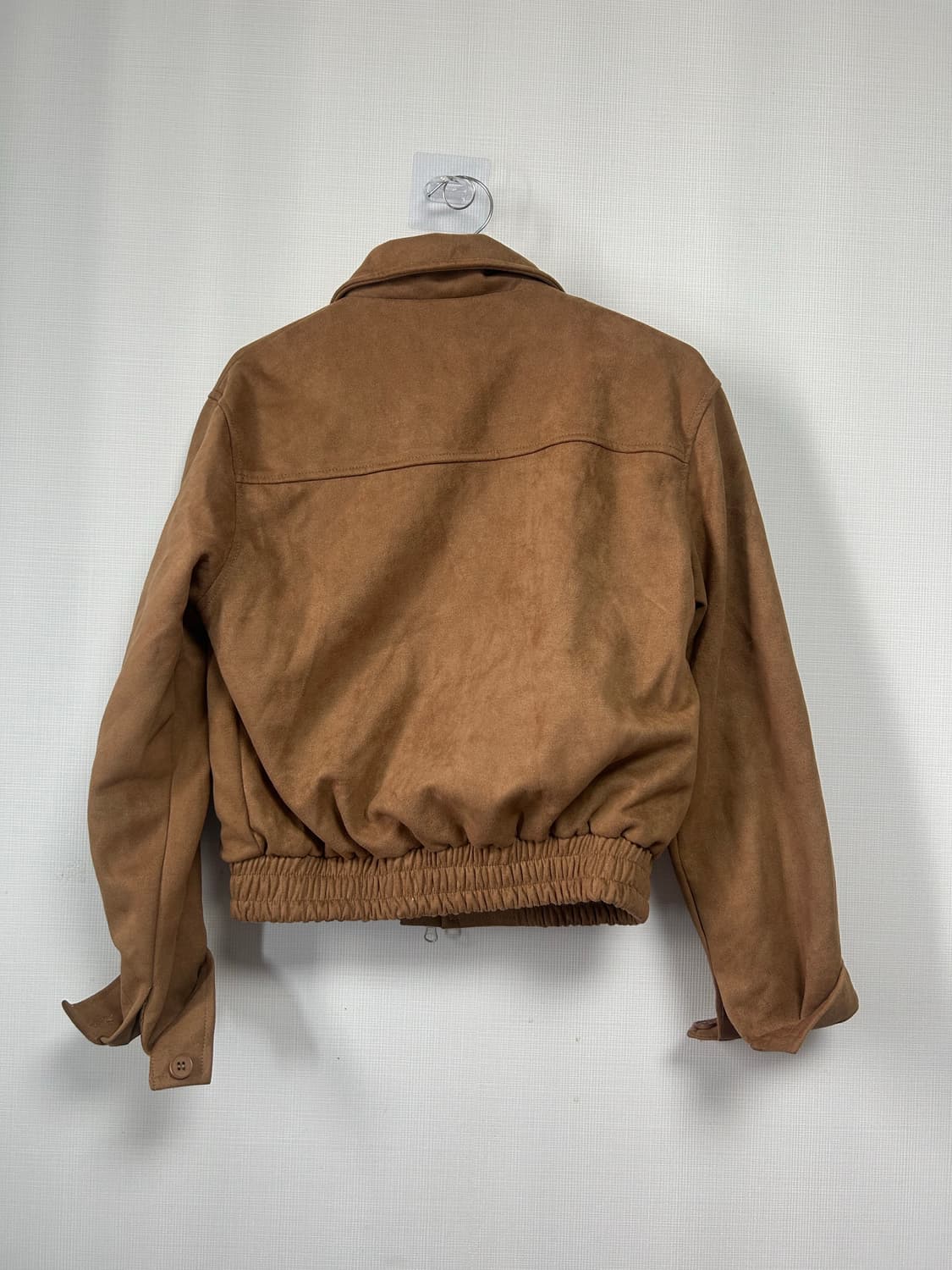 투웨이 블루종 스웨이드 밴딩 점퍼 자켓 [브라운] 상품이미지2